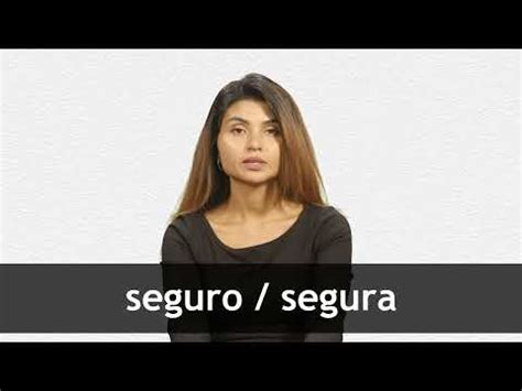 seguro translation english.